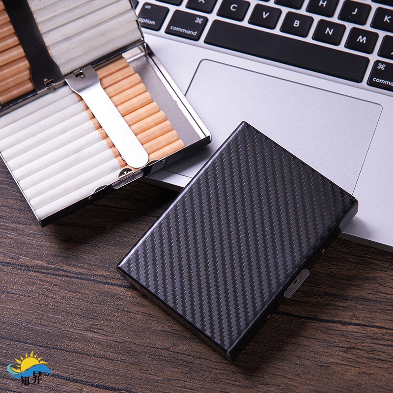 Smoking & Vaping Accessories - Sealed Aluminum alloy Cigarette Box 20