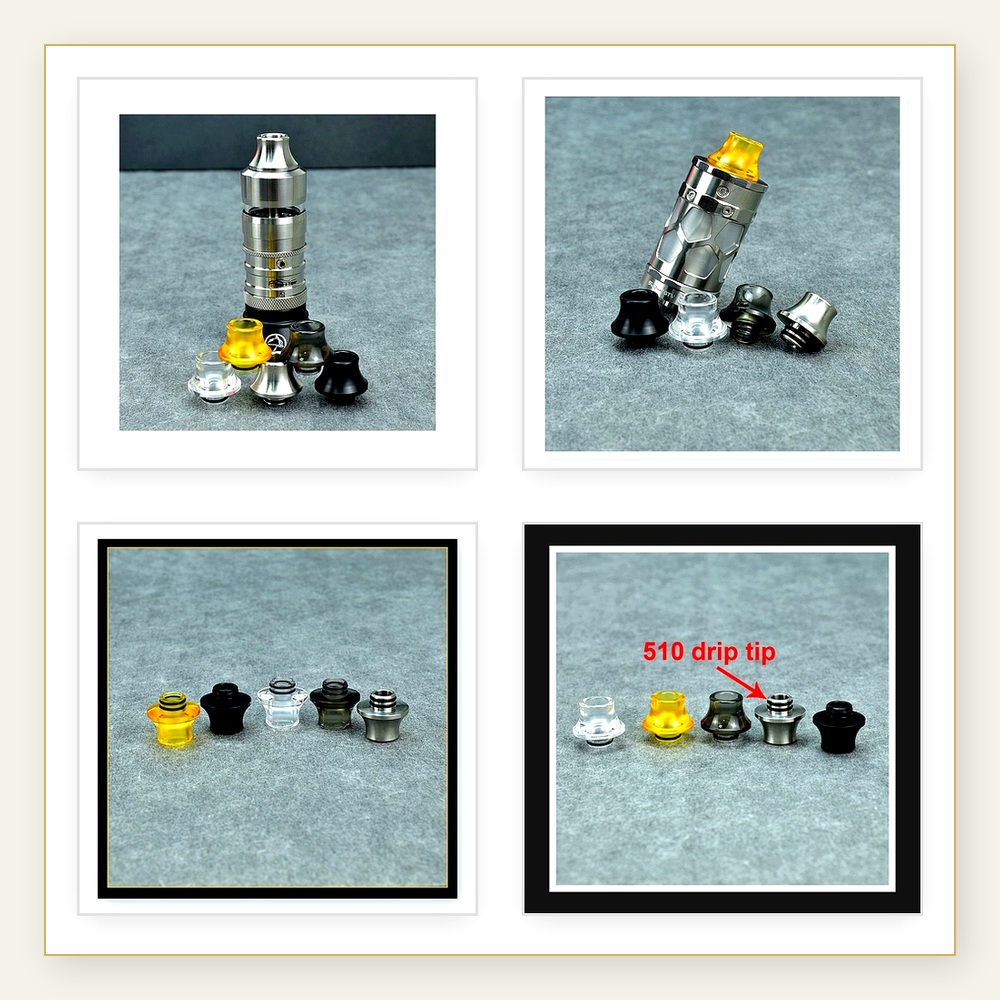Resin Drip Tip for Taifun GT5, - Drip Tip Resin review and price