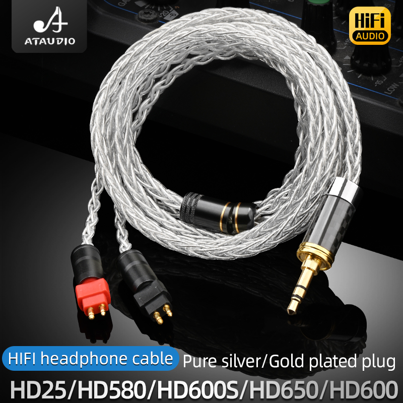 ATAUDIO HiFi Pure Silver 2.5mm - Sennheiser Headphone Hd 25 review and price