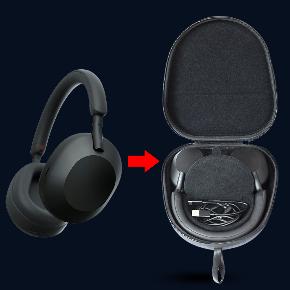 Hard Carrying Case Travel Prot - Sony Headphone Wh-1000Xm5 review and price